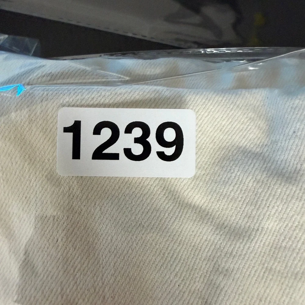 MNG Mango Denim Premium Cream Button Fly Jeans Size 8 Casual - Picture 9 of 9